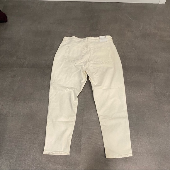 H&M‎ High Waisted Mom Jeans White 16 - Picture 7 of 7
